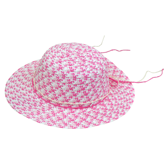 Picture of Aquablue Ψάθινο Παιδικό Καπέλο Ροζ-Φούξια 48εκ.