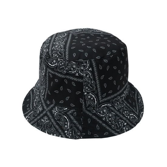 Picture of Aquablue Bucker Καπέλο Με Λαχούρια Μαύρο 60εκ.