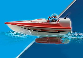 Picture of Playmobil Sports & Action Speedboat Racer (70744)