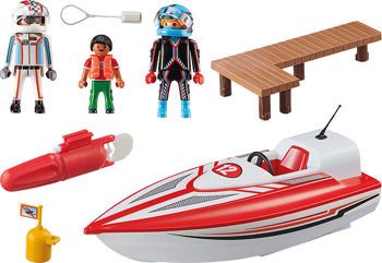 Picture of Playmobil Sports & Action Speedboat Racer (70744)
