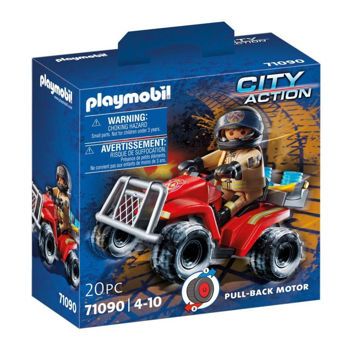 Picture of Playmobil City Action Πυροσβέστης Με Γουρούνα (71090)