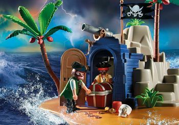 Picture of Playmobil Pirates Πειρατές Και Το Νησί Του Θησαυρού (70556)