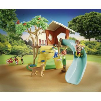 Picture of Playmobil Family Fun Δεντρόσπιτο Με Τσουλήθρα (71001)
