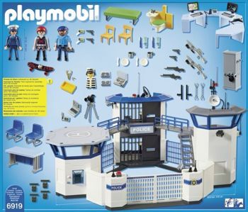 Picture of Playmobil City Action Αρχηγείο Αστυνομίας Και Φυλακή Ασφαλείας (6919)