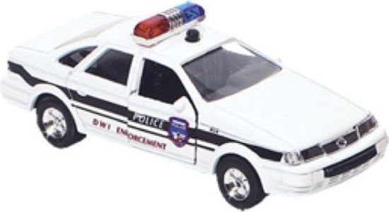 Picture of Αστυνομίκό Όχημα Άσπρο Pullback Με Φώτα Και Ήχους 13εκ.