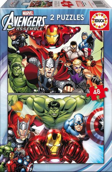 Picture of Educa Παιδικό Puzzle Avengers 2x48τεμ. (15932)