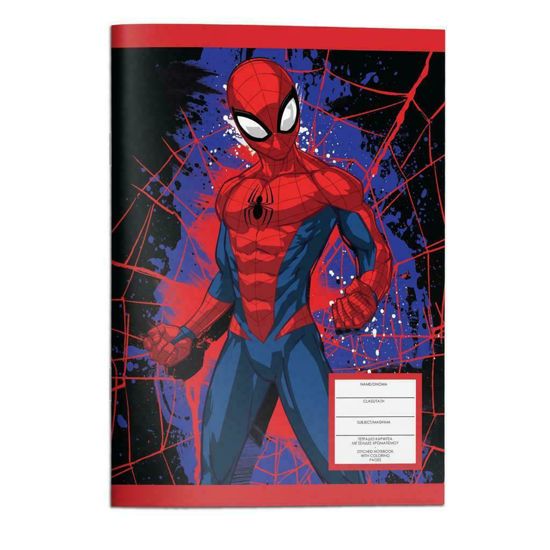 Picture of Diakakis Τετράδιο καρφίτσα Marvel Spiderman 40 φύλλα 17X25εκ.