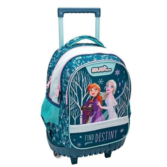 Picture of Must Σχολική Τσάντα Τρόλεϊ Δημοτικού Disney Frozen 2 Find Your Destiny 3 Θήκες (34x20x45εκ.)