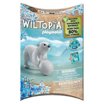 Picture of Playmobil Wiltopia Μωρό Πολική Αρκούδα (71073)