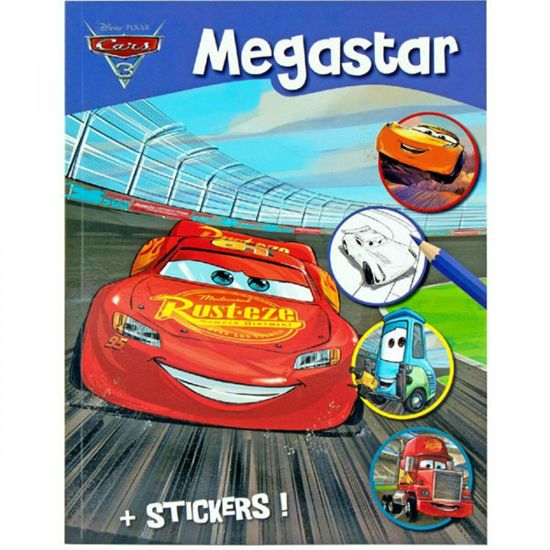 Picture of Diakakis Megastar Cars Βιβλίο Ζωγραφικής 128 Σελίδες Με Stickers
