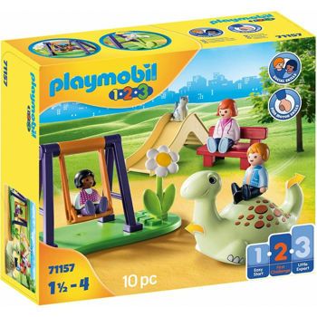 Picture of Playmobil 1.2.3 Παιδική Χαρά (71157)