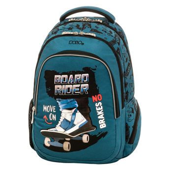 Picture of Polo Skate Σχολική Τσάντα Πλάτης Δημοτικού Σε Μπλε χρώμα 9-01-029-8143
