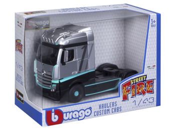 Picture of Bburago Mercedes Actros Gigaspace Official Μεταλλικό Street Fire Series 1:43 (18/32202)