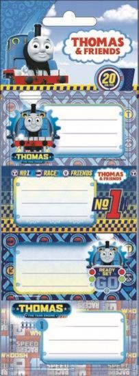 Picture of Luna Αυτοκόλλητες Ετικέτες Thomas & Friends 20τεμ.