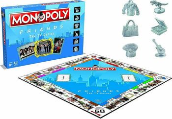 Picture of Winning Moves Monopoly Friends Επιτραπέζιο Παιχνίδι English Edition