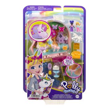 Picture of Polly Pocket Unicorn Forest Compact (HCG20)