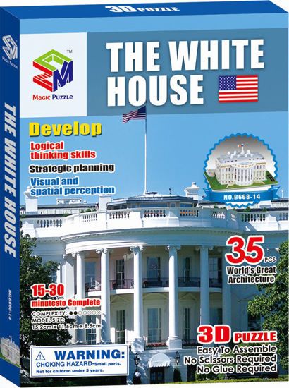 Picture of Snainter Παζλ 3D The White House 35τεμ.
