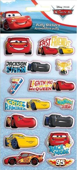 Picture of Διακάκης Αυτοκόλλητα Disney Cars Puffy