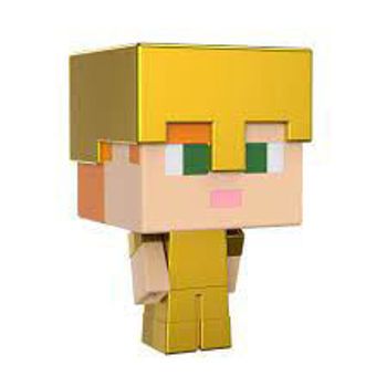 Picture of Minecraft Mob Headgold Armor Alex