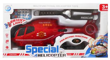 Picture of Zita Toys Ελικόπτερο Κόκκινο Με Πολλαπλές Λειτουργίες Με Χειριστήριο Υπέρυθρων