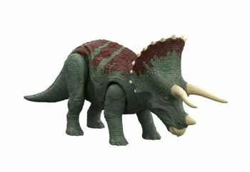 Picture of Jurassic World Νέοι Δεινόσαυροι Με Κινούμενα Μέλη Λειτουργία Επίθεσης Και Ήχους Triceratops (HDX40)