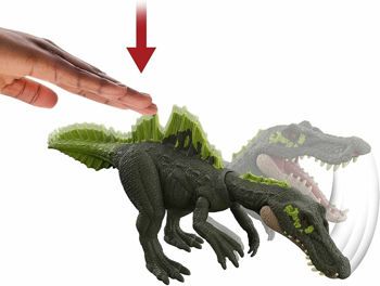 Picture of Jurassic World Νέοι Δεινόσαυροι Με Κινούμενα Μέλη Λειτουργία Επίθεσης Και Ήχους Ichthyovenator (HDX44)