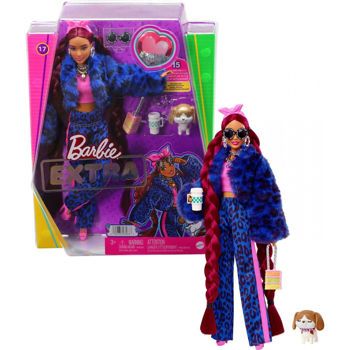 Picture of Mattel Barbie Extra Blue Leopard Track Suit (HHN09)