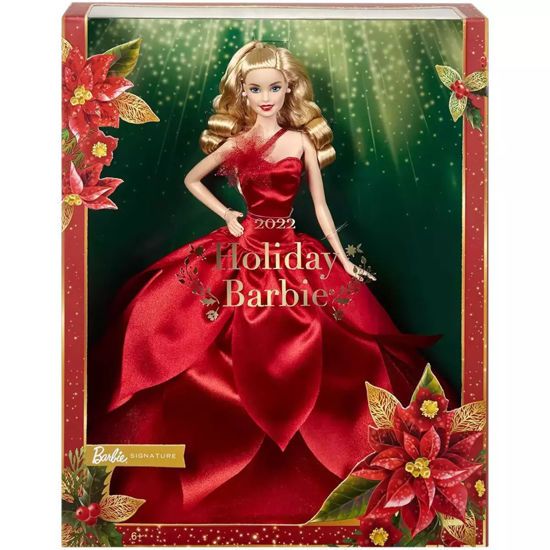 Picture of Mattel Barbie Συλλεκτική Κούκλα Holiday 2022 (HBY03)