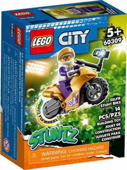 Picture of LEGO City Stuntz Selfie Stunt Bike (60309)