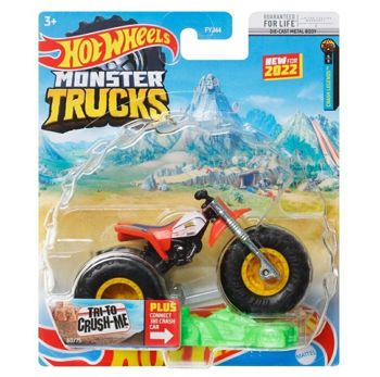 Picture of Mattel Hot Wheels Όχημα Monster Truck Tri To Crush-Me