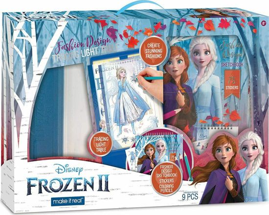 Picture of Make it Real Disney Frozen II Fashion Design Tracing Light Table (4254)