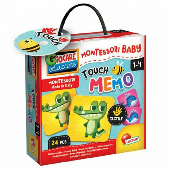 Picture of Lisciani Giochi Εκπαιδευτικό Παιχνίδι Montessori Baby Touch Memo