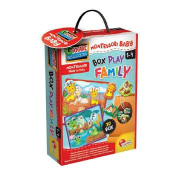 Picture of Lisciani Giochi Εκπαιδευτικό Παιχνίδι Montessori Baby Box Οικογένεια Ζώων