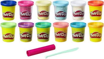 Picture of Hasbro Play-Doh 12 Βαζάκια Πλαστελίνης Celebration Party Pack