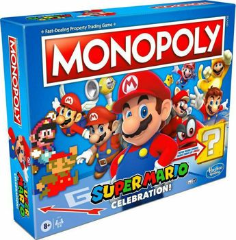 Picture of Hasbro Επιτραπέζιο Παιχνίδι Monopoly Super Mario Celebration