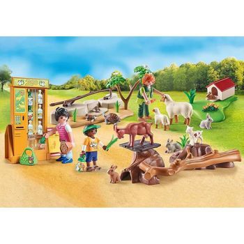 Picture of Playmobil Family Fun Ζωολογικός Κήπος Με Ήμερα Ζωάκια (71191)