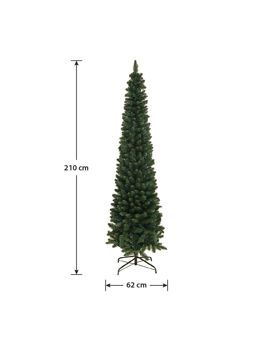 Picture of Χριστουγεννιάτικο Δέντρο Utah Slim PVC 2.10m
