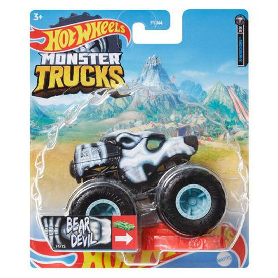 Picture of Mattel Hot Wheels Όχημα Monster Truck Bear Devil