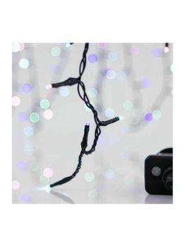Picture of Eurolamp Χριστουγεννιάτικα Λαμπάκια Σειρά Με Προγράμματα Πράσινο Καλώδιο 100 Πολύχρωμα LED 3mm ΙΡ44 (600-11507)