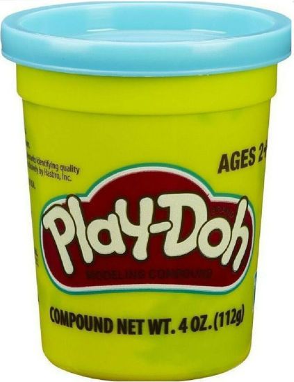 Picture of Hasbro Play-Doh Πλαστελίνη Mονό Βαζάκι Χρώμα Γαλάζιο