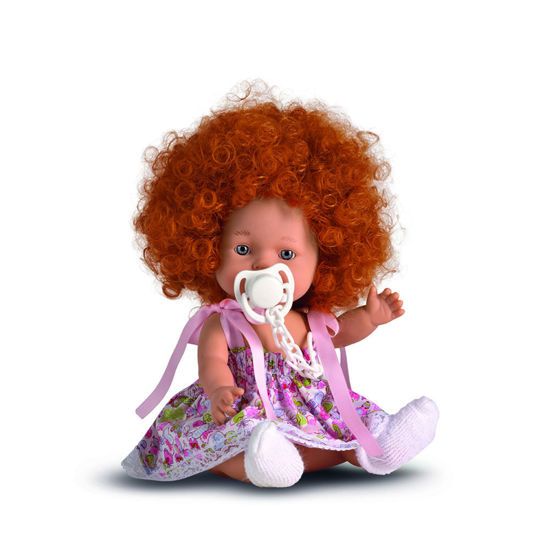 Picture of Lamagik Magic Baby Χειροποίητη Κούκλα Curly Hair Με Κόκκινα Μαλλιά Και Πιπίλα