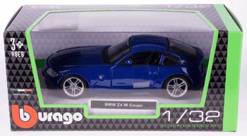 Picture of Bburago Αυτοκινητάκι BMW Z4 M Coupe Μπλε 1/32
