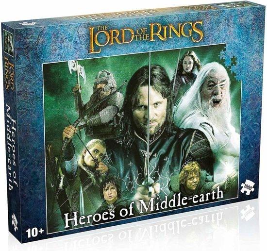 Picture of Winning Moves Puzzle Lord Of The Rings Heroes Of Middle-Earth (1000τεμ.)