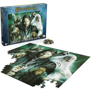 Picture of Winning Moves Puzzle Lord Of The Rings Heroes Of Middle-Earth (1000τεμ.)