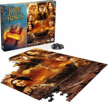 Picture of Winning Moves Puzzle Lord Of The Rings Mount Doom (1000τεμ.)