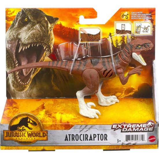 Picture of Mattel Jurassic World Extreme Damage Atrociraptor (GWN19)