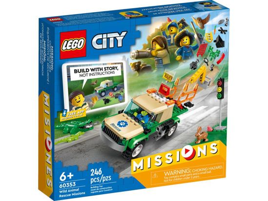 Picture of Lego City Wild Animal Rescue Missions (60353)
