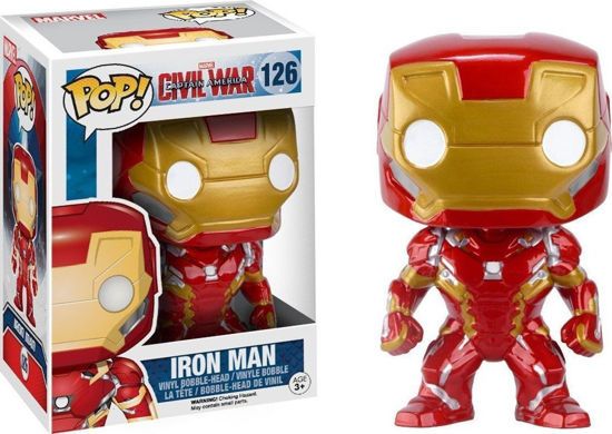 Picture of Funko Pop! Marvel Civil War Iron Man 126
