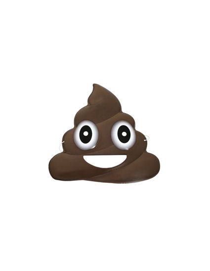 Picture of Αποκριάτικο Μάσκα Emoji Poop