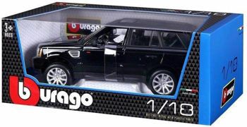 Picture of Bburago Range Rover Sport Μαύρο (1/18)
